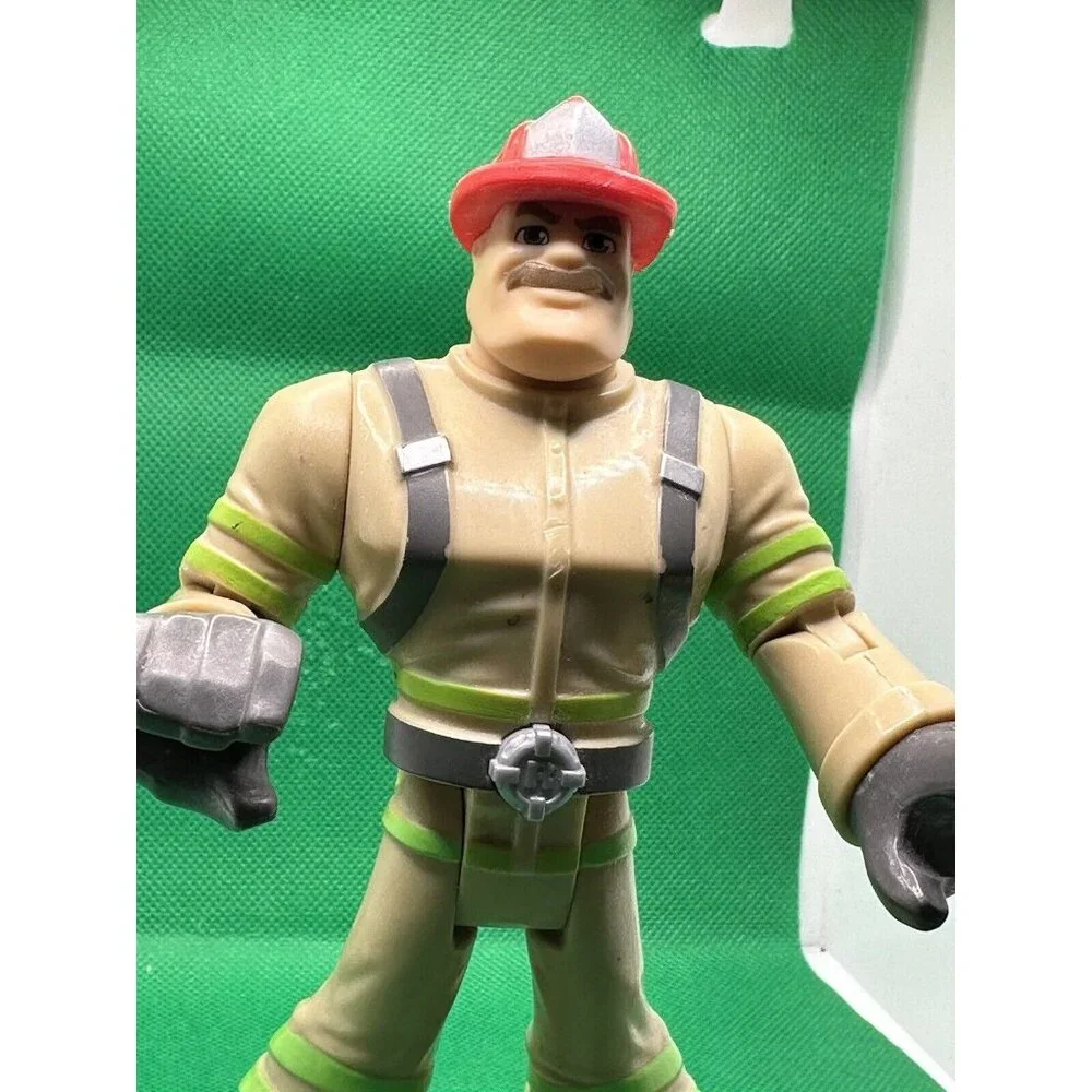 Rescue Heroes Billy Blazes Fire Fighter Team Leader 2018 Mattel Fisher-Price‎